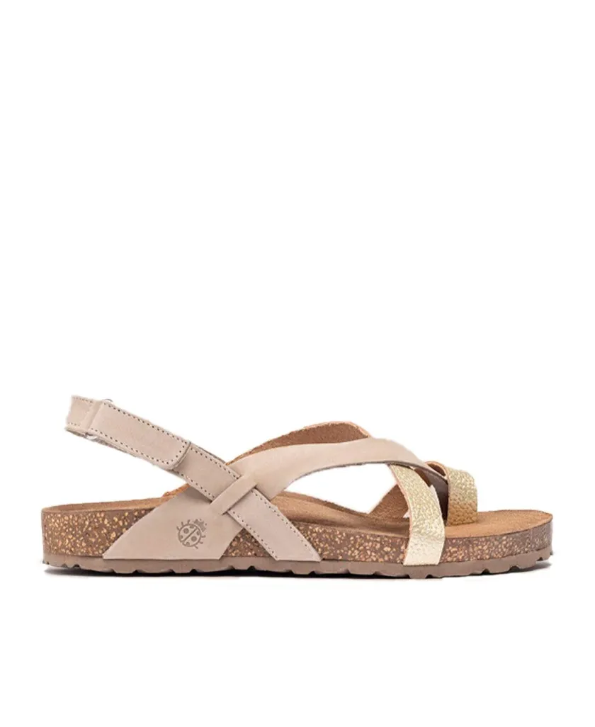 Yokono Jerba 718 Metallic Strappy Sandals