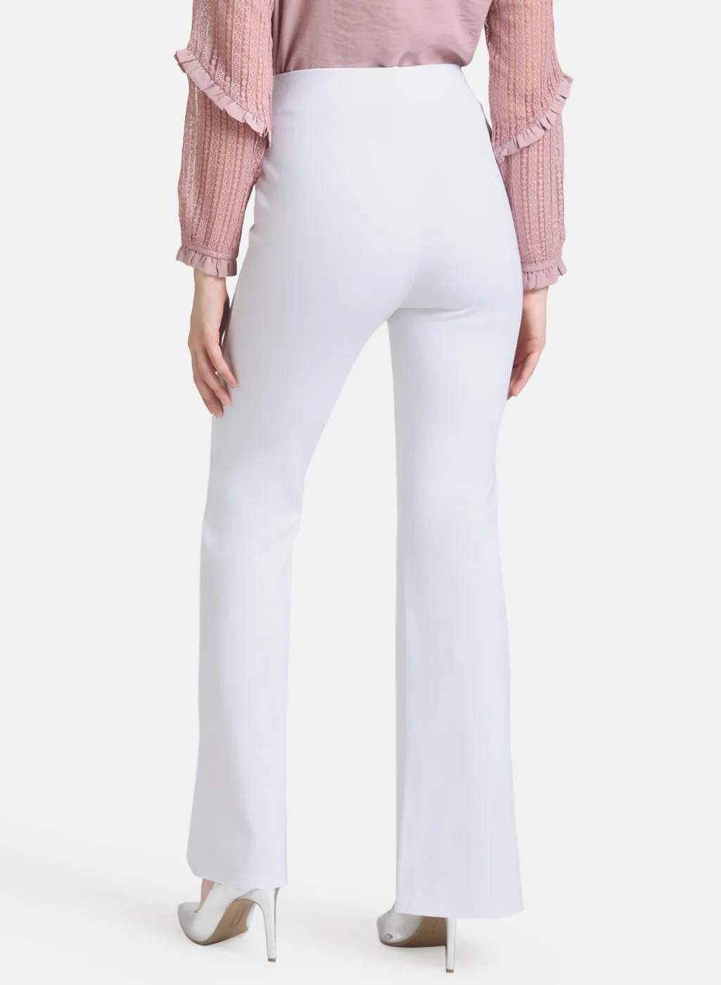 Zipper Detailed Trousers