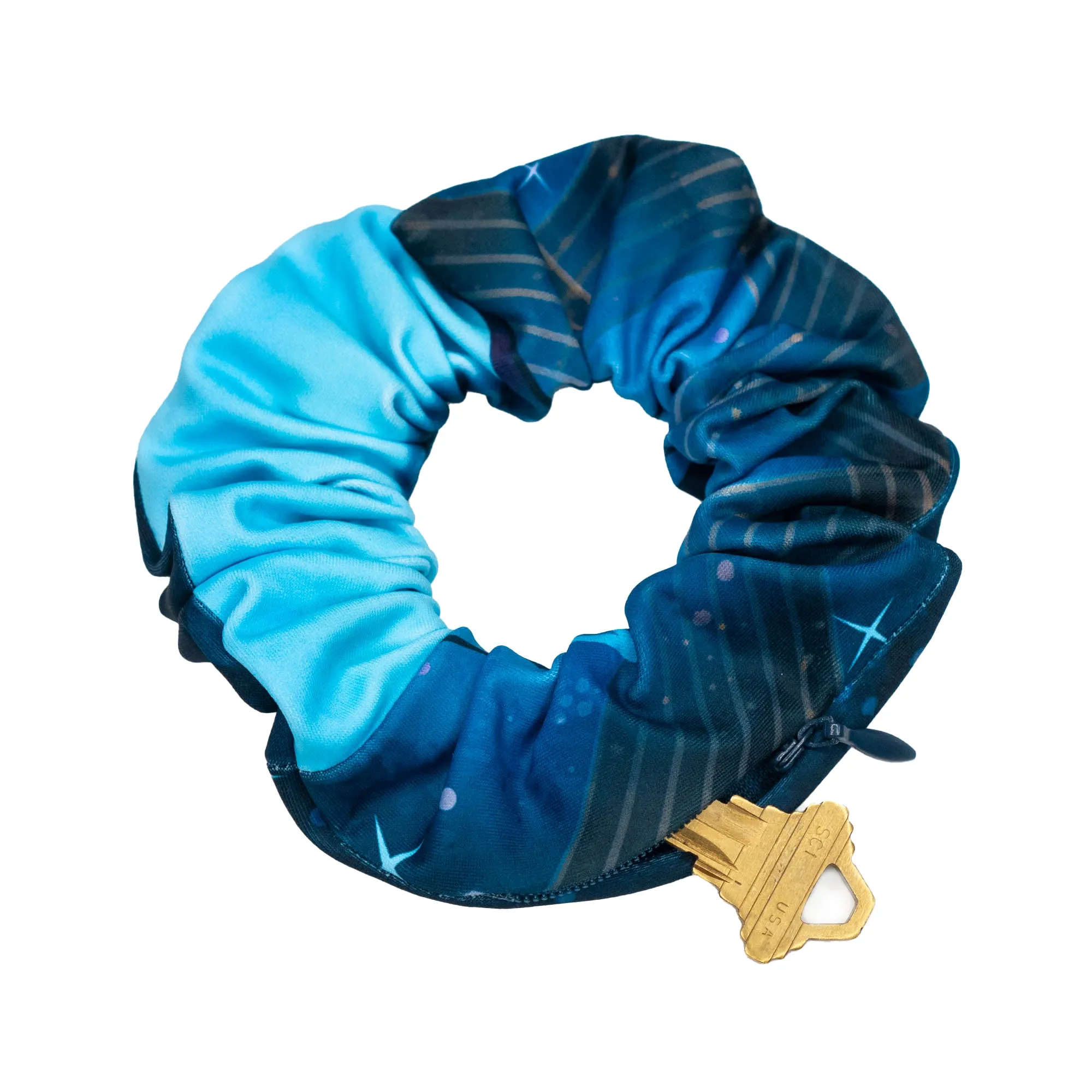 Zipper Scrunchie named Force Fighter